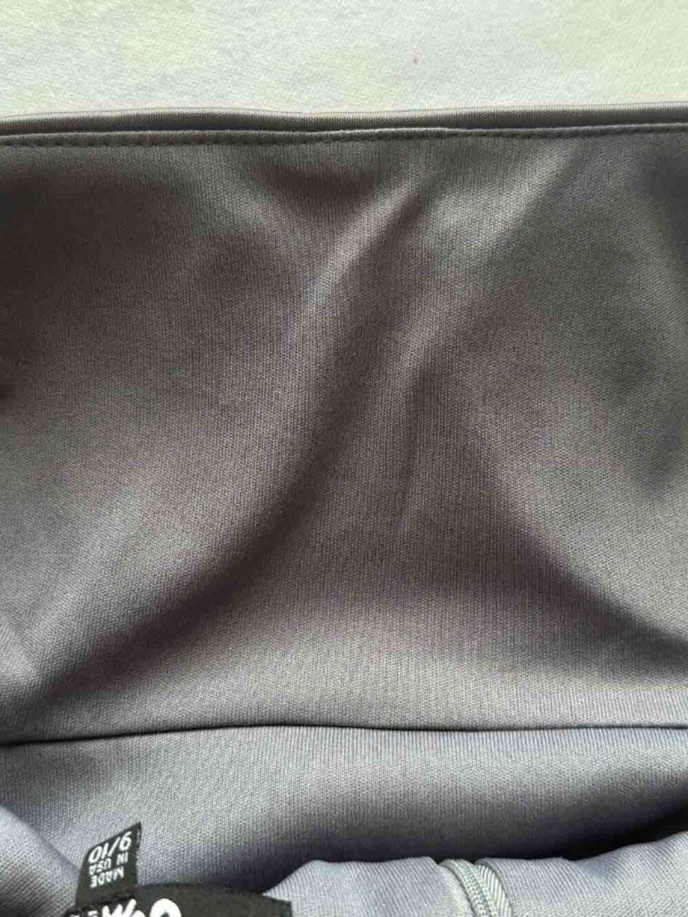 Gray Cocktail / Evening Dress Y2K USA Jump Apparel 9/10 Polka Dot Hem - Picture 8 of 13